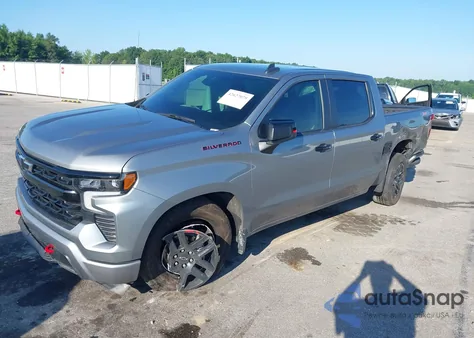 2023 Chevrolet Silverado 1500 4Wd Short Bed Rst from USA, damaged, VIN 1GCUDEED4PZ180507